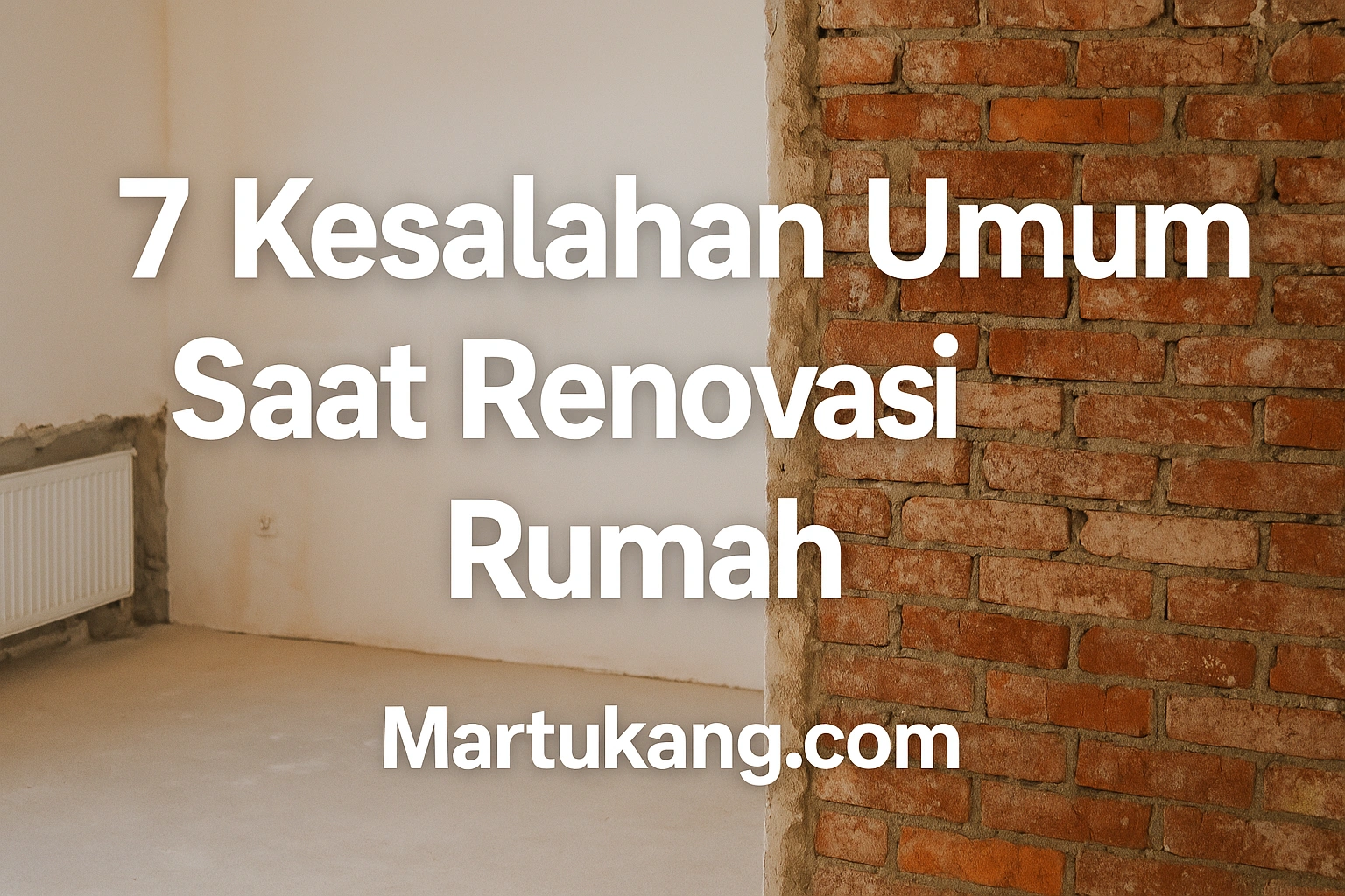 7 Kesalahan Umum Saat Renovasi Rumah yang Bikin Biaya Membengkak